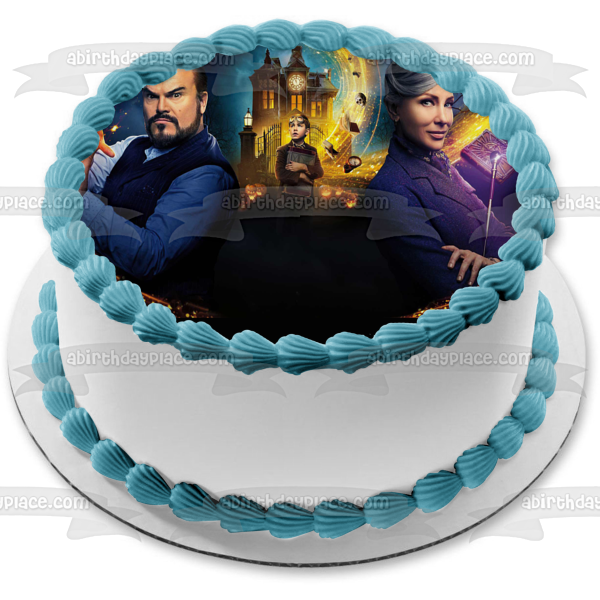 The House With a Clock in Its Walls Movie Poster Edible Cake Topper Image ABPID00008