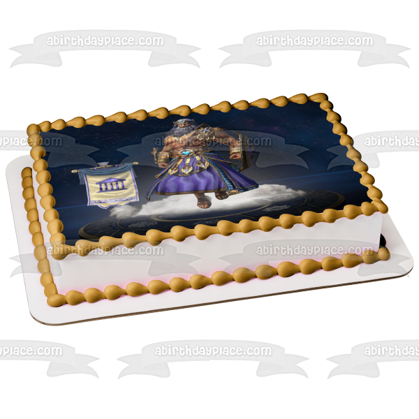 Smite Zeus Edible Cake Topper Image ABPID52312