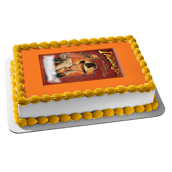 Indiana Jones and the Raiders of the Lost Ark Edible Cake Topper Image ABPID00701