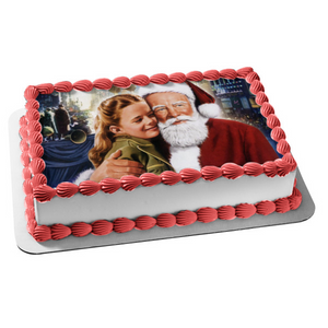 Miracle on 34th Street Santa Claus Edible Cake Topper Image ABPID00719