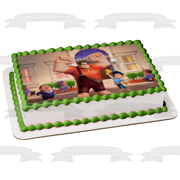 Pixar Wreck-It Ralph Scene Edible Cake Topper Image ABPID00773