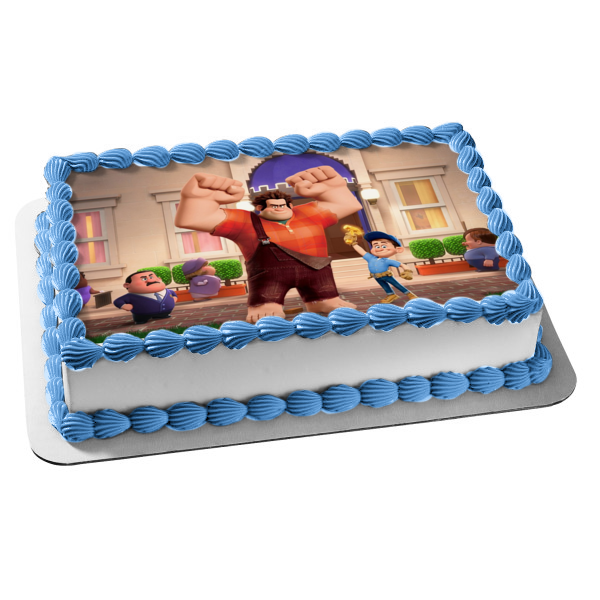 Disney Pixar Wreck-It Ralph Scene Edible Cake Topper Image ABPID00773