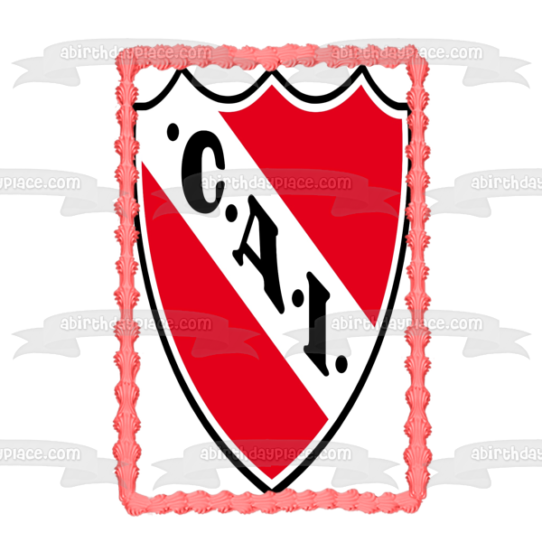 Club Atlético Independiente Argentine Professional Sports Club Logo Edible Cake Topper Image ABPID00797