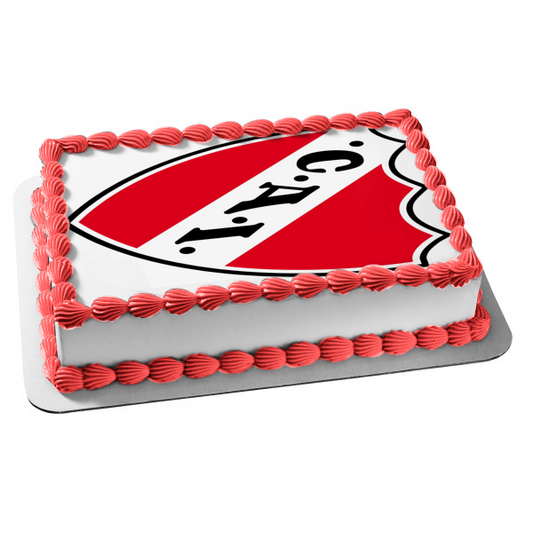 Club Atlético Independiente Argentine Professional Sports Club Logo Edible Cake Topper Image ABPID00797
