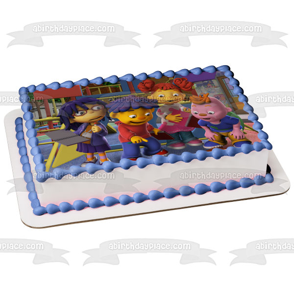 Sid the Science Kid Playground Edible Cake Topper Image ABPID00799
