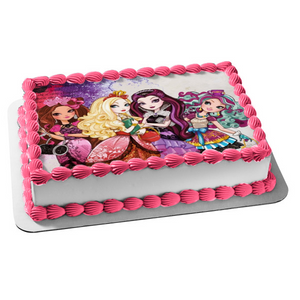 Monster High Clawdeen Wolf Lagoona Blue Draculaura Edible Cake Topper Image ABPID09001