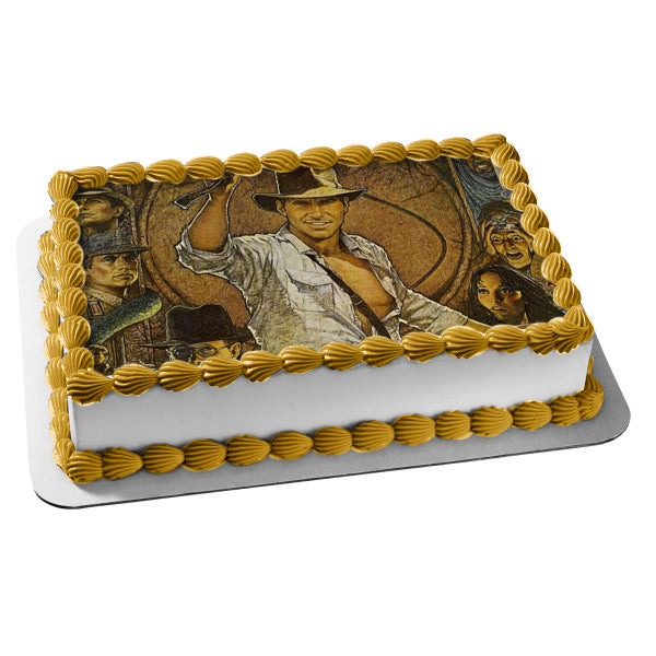 Indiana Jones and the Raiders of the Lost Ark #2 Edible Cake Topper Image ABPID09233