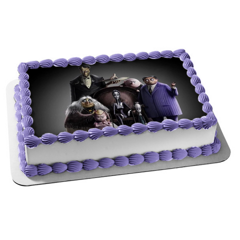 Addams Family Movie 2019 Edible Cake Topper Image ABPID50328