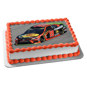 Nascar 2019 Cup Series Martin Truex Jr. 19 Race Track Edible Cake Topper Image ABPID51154