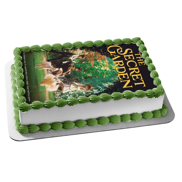 The Secret Garden Movie Poster Mary Lennox Colin Craven Edible Cake Topper Image ABPID51177