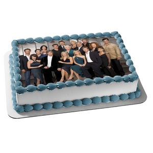 The Bold and the Beautiful 2010 Cast Brooke Logan Ridge Forrester Eric Forrester Stephanie Forrester Edible Cake Topper Image ABPID51251