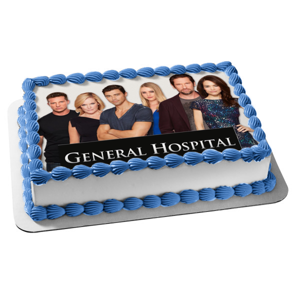 General Hospital Ava Jerome Elizabeth Webber Jason Morgan Edible Cake Topper Image ABPID51258
