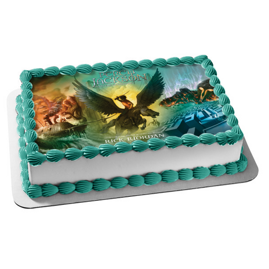 Percy Jackson and the Olympians Edible Cake Topper Image ABPID51377
