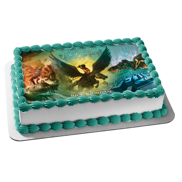 Percy Jackson and the Olympians Edible Cake Topper Image ABPID51377
