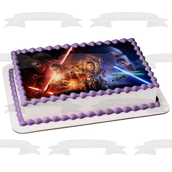 Star Wars Force Awakens 2 Han Solo Edible Cake Topper Image ABPID04767