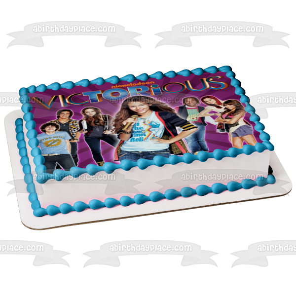 Victorious Tori Jade Cat Beck Robby Trina and Andre Edible Cake Topper Image ABPID05780