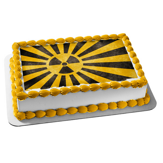 Radioactive Tritium Edible Cake Topper Image ABPID52585