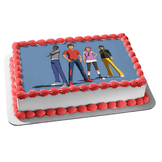 Iron Man: Armored Adventures Marvel Tony James Pepper Gene Edible Cake Topper Image ABPID52419