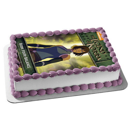 The Legend of Korra Book Four: Balance Edible Cake Topper Image ABPID52429