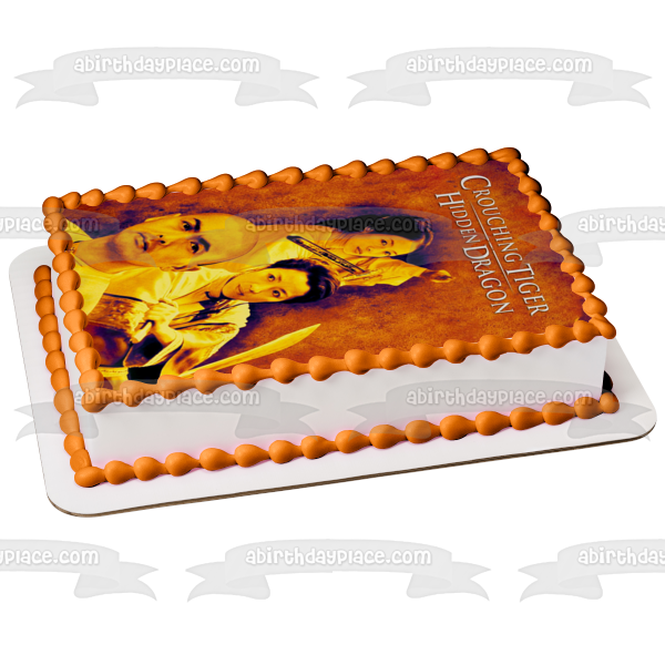 Crouching Tiger Hidden Dragon Martial Arts Classic Movie Edible Cake Topper Image ABPID52626