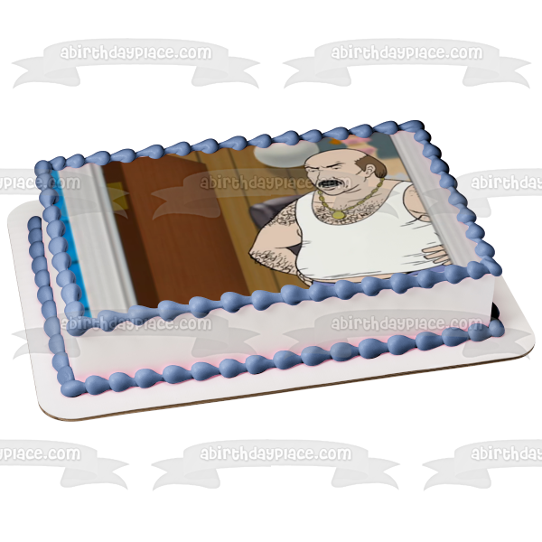 Aqua Teen Hunger Force Carl Edible Cake Topper Image ABPID52630