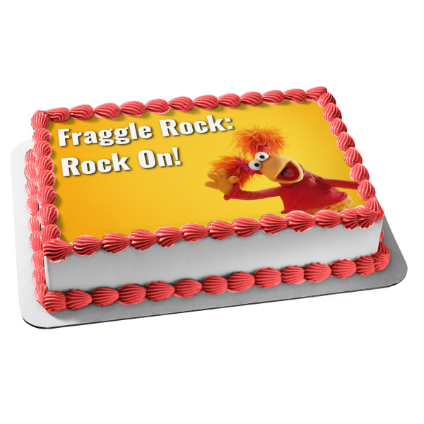Fraggle Rock: Rock On! Red Fraggle Edible Cake Topper Image ABPID52468