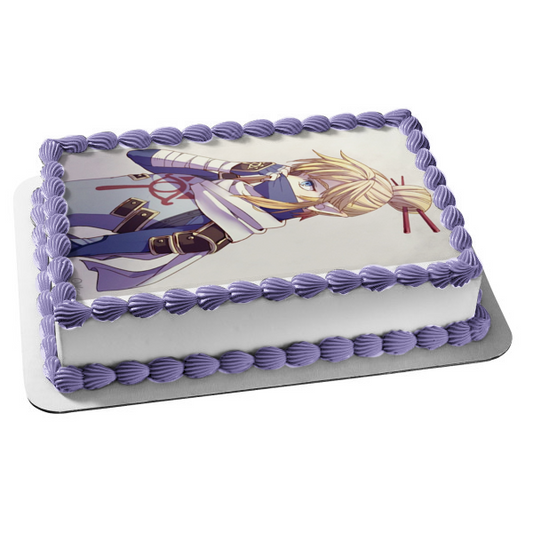 The Legend of Breath of the Wild Link Sheik Edible Cake Topper Image ABPID00865