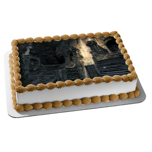 Skyrim Elder Scrolls RPG Gaming Bethesda Markarth Edible Cake Topper Image ABPID52666