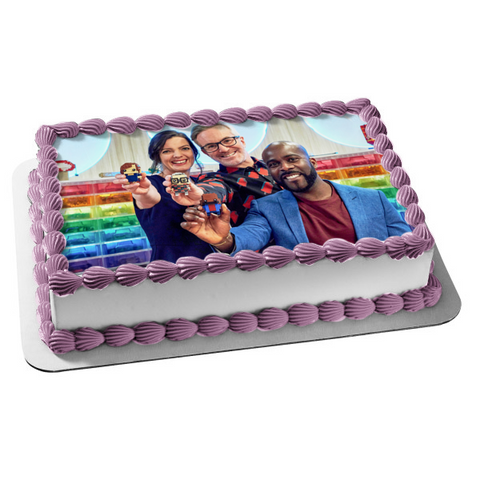LEGO Masters Host Will Arnett Edible Cake Topper Image ABPID52501