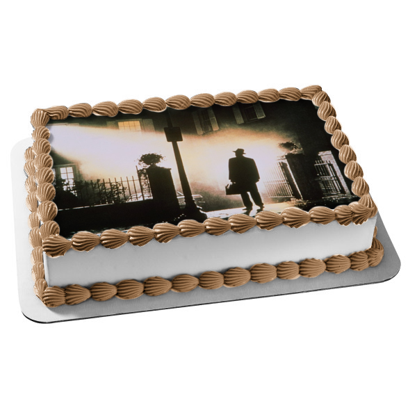 The Exorcist Father Karras Classic Horror Film Edible Cake Topper Image ABPID52789