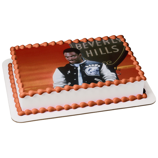 Eddie Murphy Beverly Hills Cop 1984 Movie Axel Foley Edible Cake Topper Image ABPID52800