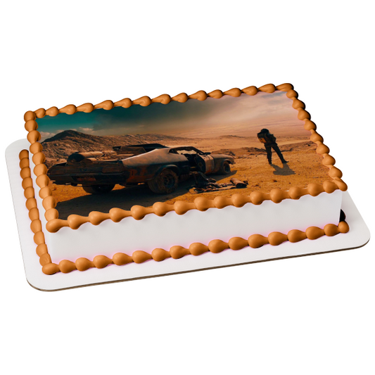 Mad Max Fury Road Car Movie Edible Cake Topper Image ABPID52838