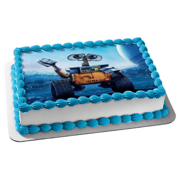 Disney Wall-E 2 Planet Edible Cake Topper Image ABPID05340