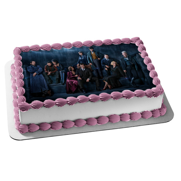 Harry Potter Fantastic Beasts Gellert Grindelwald Edible Cake Topper Image ABPID01044