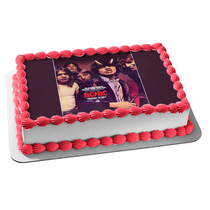 AC/DC Highway to Hell Album Cover Edible Cake Topper Image ABPID01112