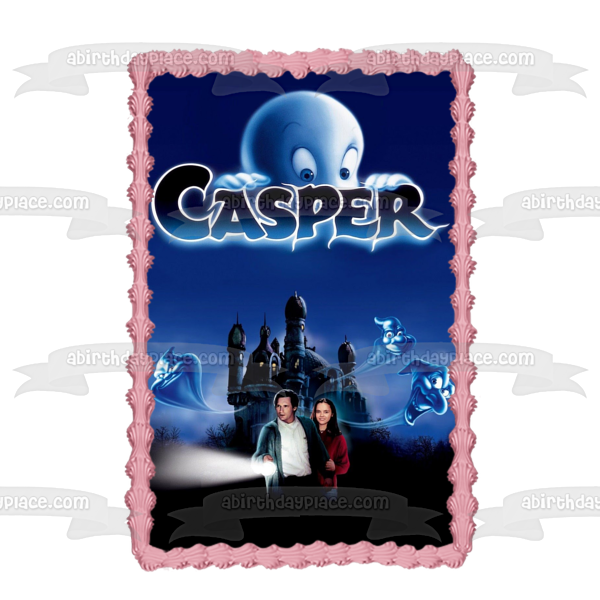 Casper the Friendly Ghost Movie Poster Edible Cake Topper Image ABPID52958