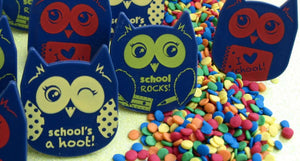 School's A Hoot Cupcake Rings (12 pieces)