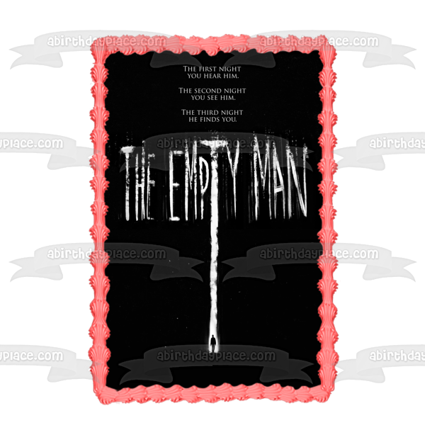 The Empty Man Movie Poster Horror Film Edible Cake Topper Image ABPID52972