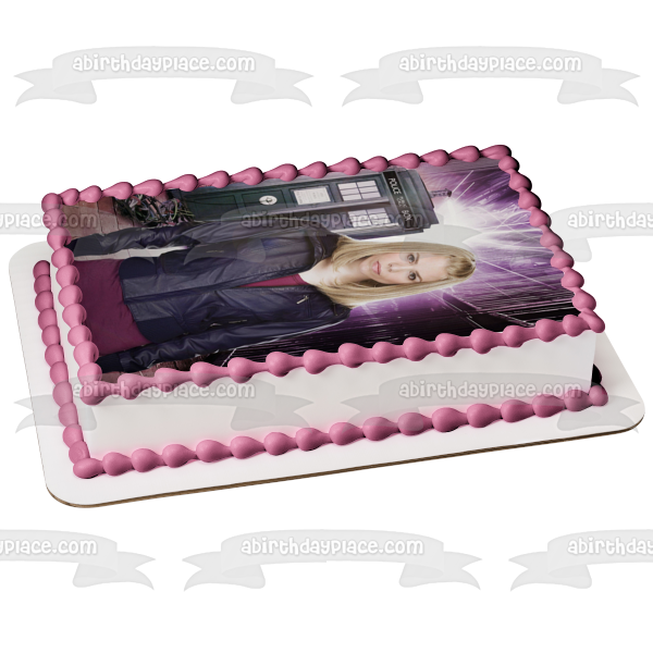 Doctor Who Rose Tyler Billie Piper Tardis Bbc TV Show Edible Cake Topper Image ABPID52989