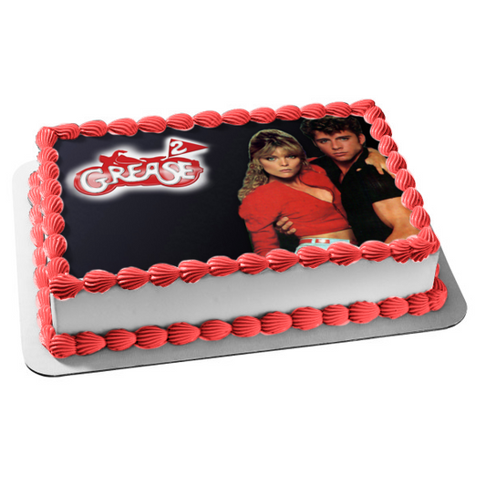Grease 2 Stephanie Michael - Póster de película musical comestible para tarta, imagen ABPID53006 