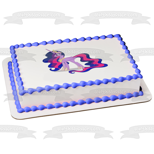 My Little Pony Princess Twilight Sparkle Edible Cake Topper Image ABPID01202