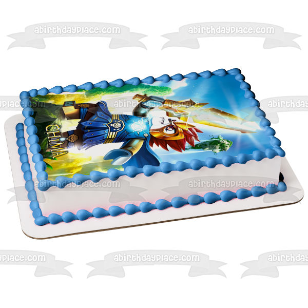 Legends of Chima LEGO Laval Edible Cake Topper Image ABPID01251