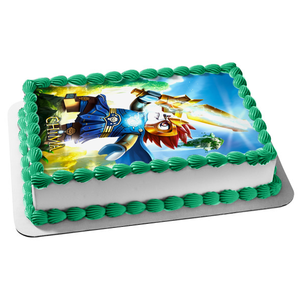 Legends of Chima LEGO Laval Edible Cake Topper Image ABPID01251