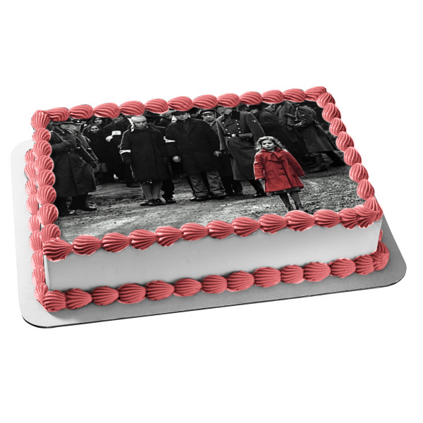 Shindler's List Krakow Ghetto Jewish People Edible Cake Topper Image ABPID01346