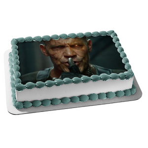 Deadpool 2 Cable Grey Background Edible Cake Topper Image ABPID01415