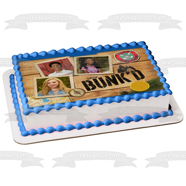 Bunk'd Camp Kikiwaka Zuri Ravi Emma Edible Cake Topper Image ABPID01441