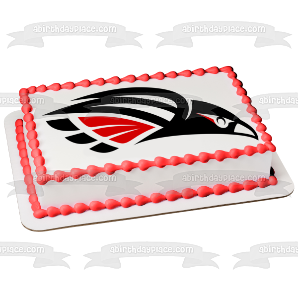 Southern Oregon University Athletics Logo Edible Cake Topper Image ABPID01472