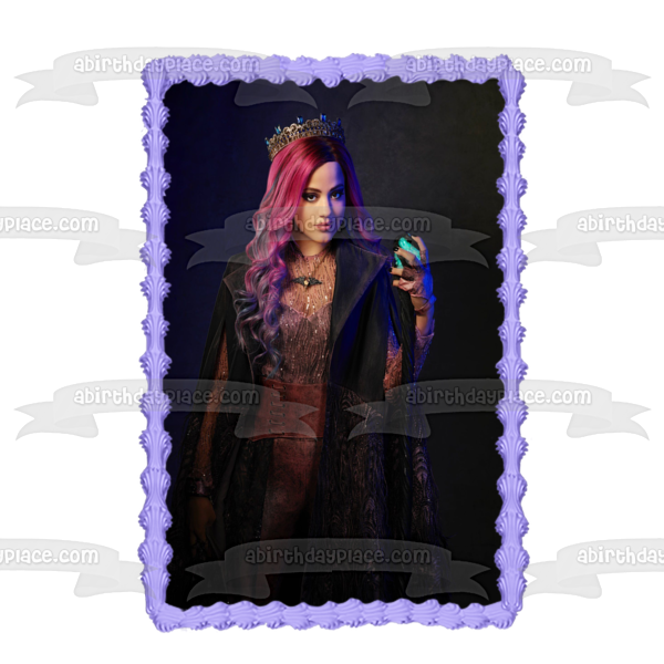 Disney Descendants2 Audrey Daughter of Aurora Queen of Mean Edible Cake Topper Image ABPID53182
