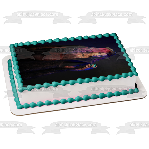 Disney Descendants2 Audrey Daughter of Aurora Queen of Mean Edible Cake Topper Image ABPID53182