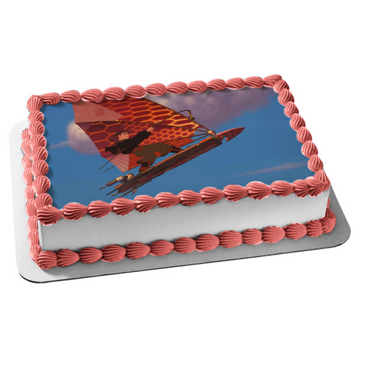 Disney Treasure Planet Jim Hawkins Solar Surfer Animation Movie Edible Cake Topper Image ABPID53193